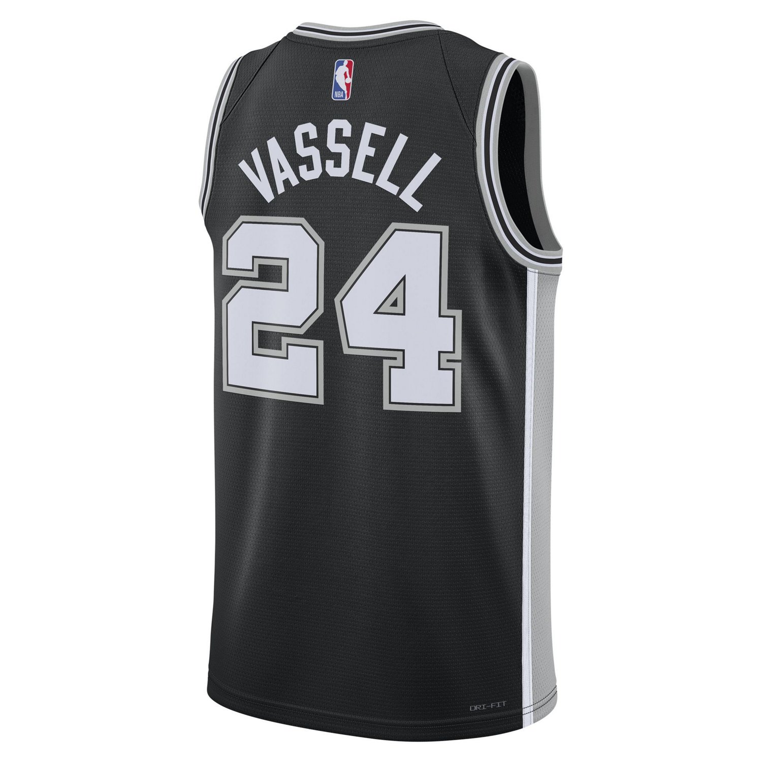 Nike Men's San Antonio Spurs Devin Vassell Icon Edition Dri-FIT Swingman Jersey - view number 2