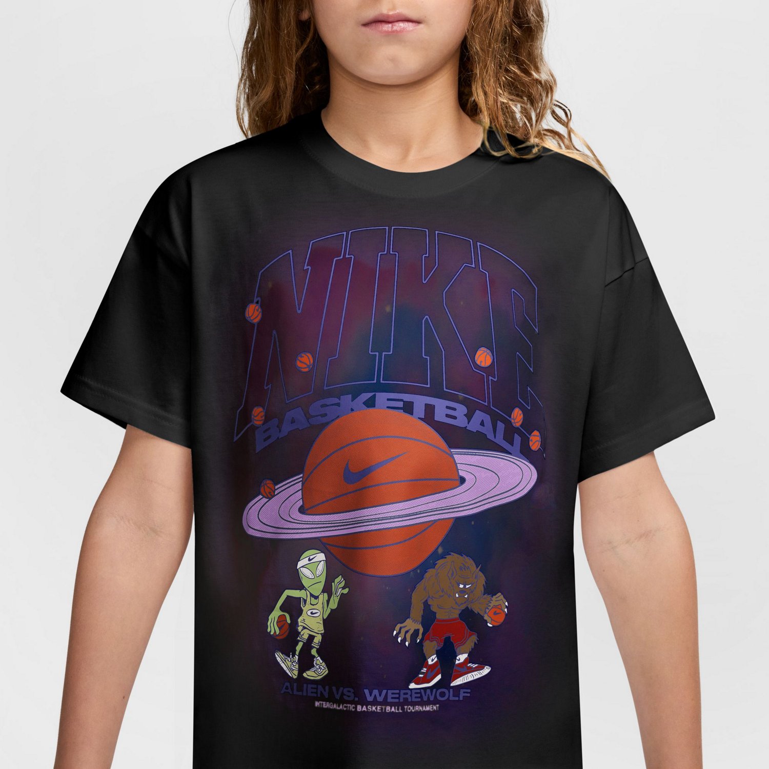 Nike Boys' M90 Basketball Short Sleeve T-shirt - view number 3