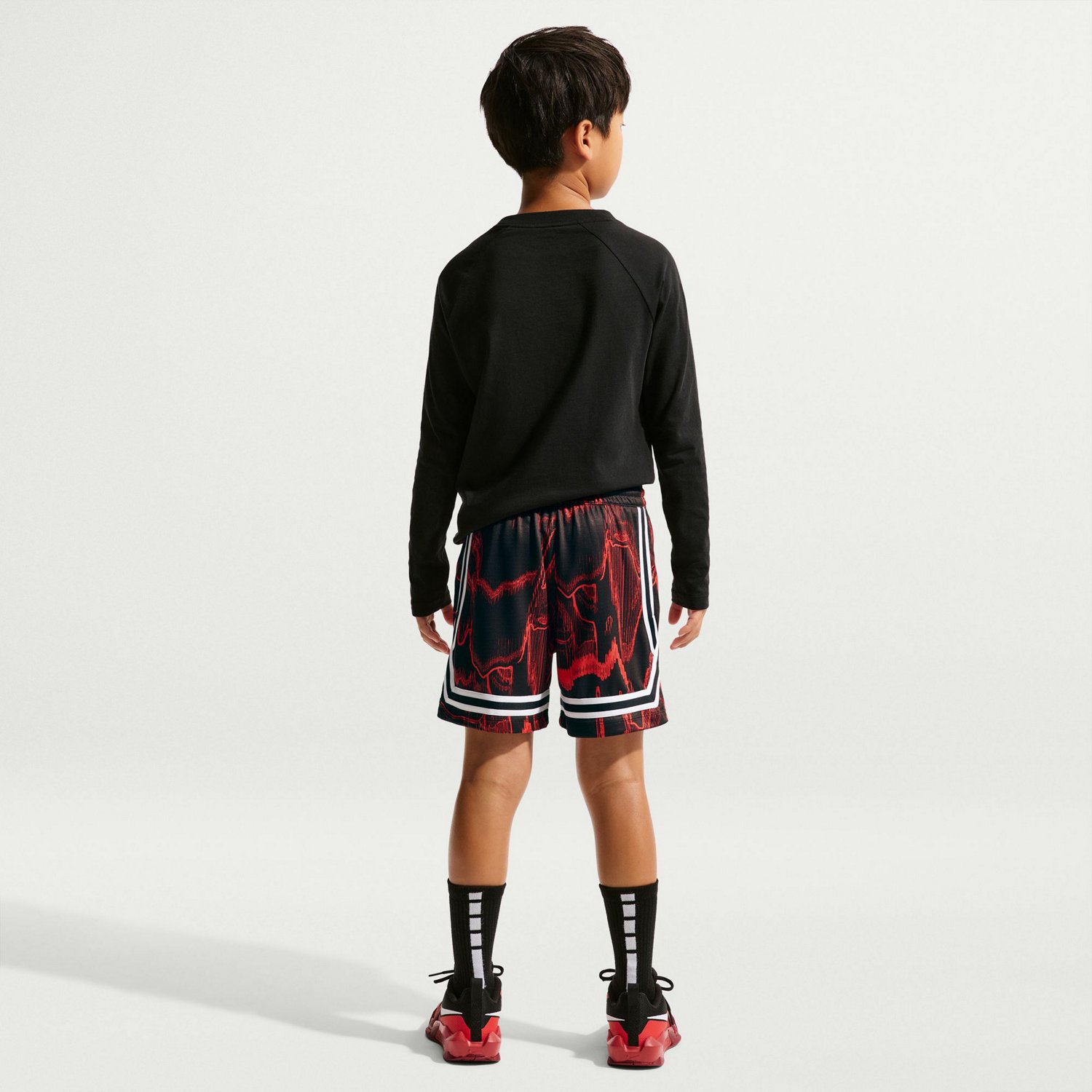 Nike Boys' Crossover Basketball All Over Print Athletic Shorts - view number 2