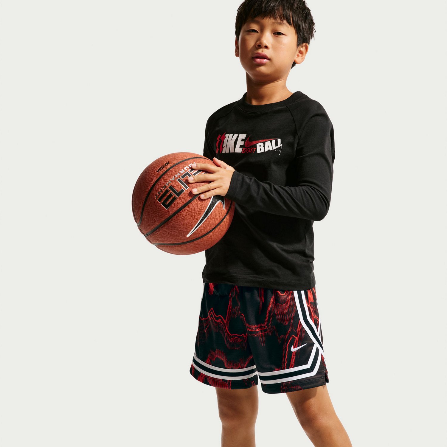 Nike Boys' Crossover Basketball All Over Print Athletic Shorts - view number 5