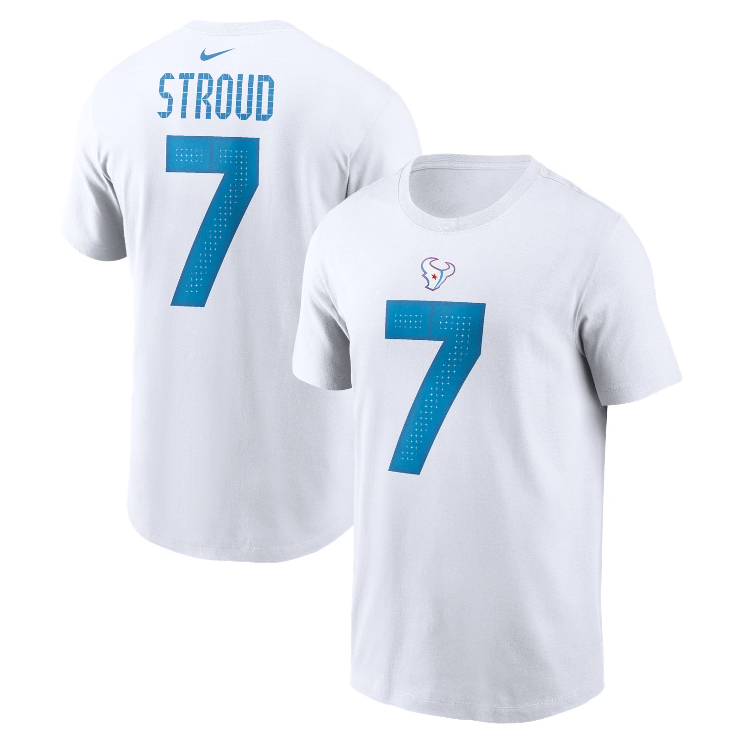 Nike Men's Houston Texans CJ Stroud #7 Rivalries Graphic T-shirt