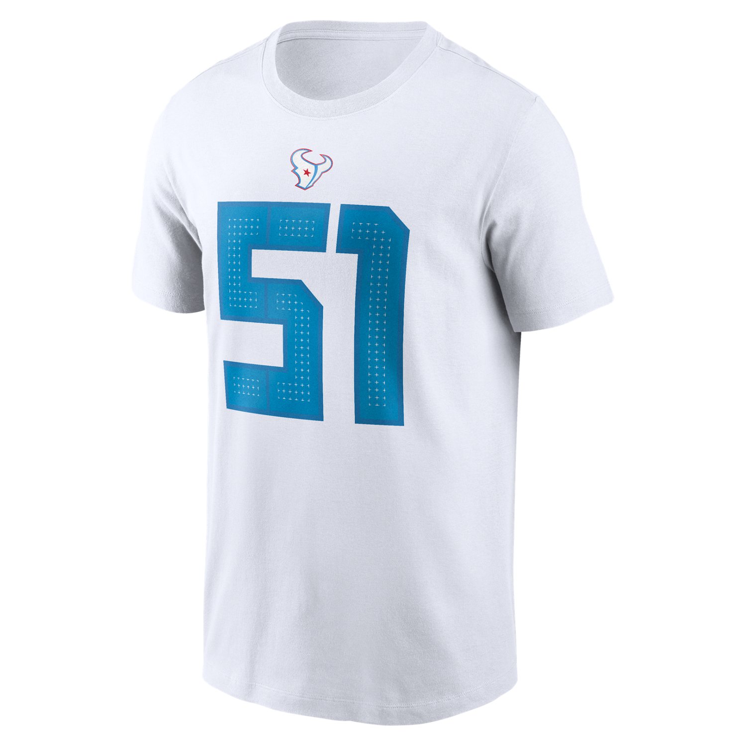 Nike Men's Houston Texans Will Anderson Jr #51 Rivalries Graphic T-shirt - view number 3