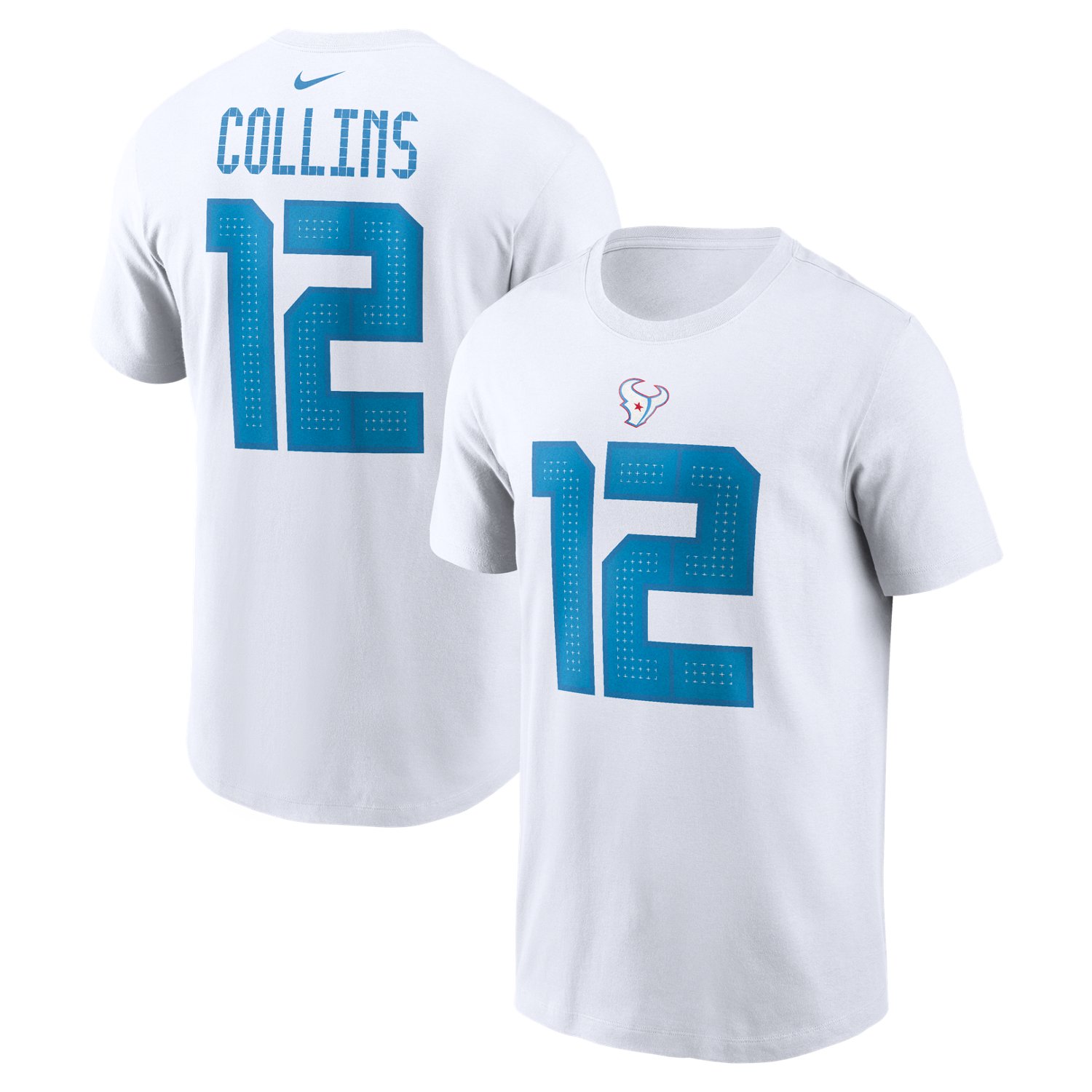 Nike Men's Houston Texans Nico Collins #12 Rivalries Graphic T-shirt