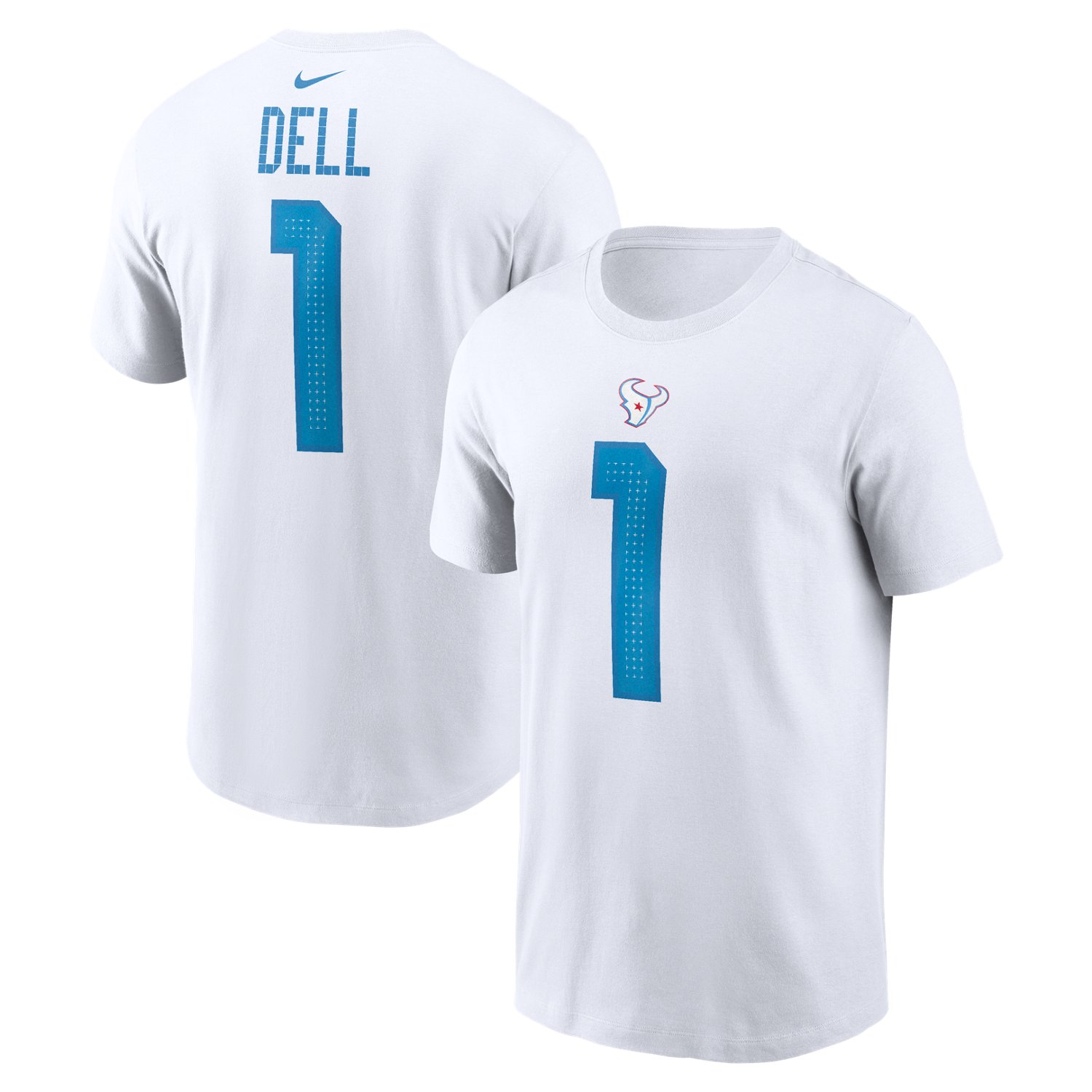Nike Men's Houston Texans Tank Dell #1 Rivalries Graphic T-shirt