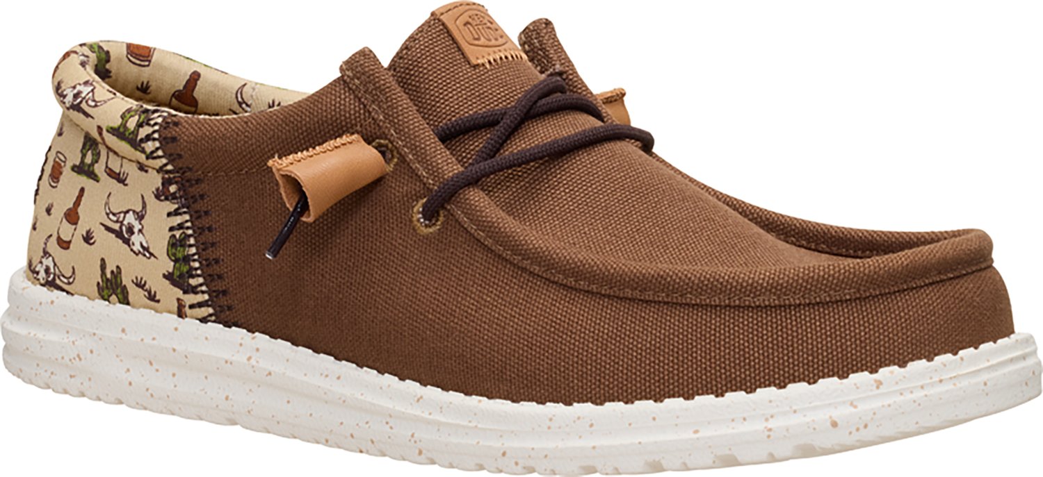 HEYDUDE Boys' Wally Funk Wild Western Print Shoes