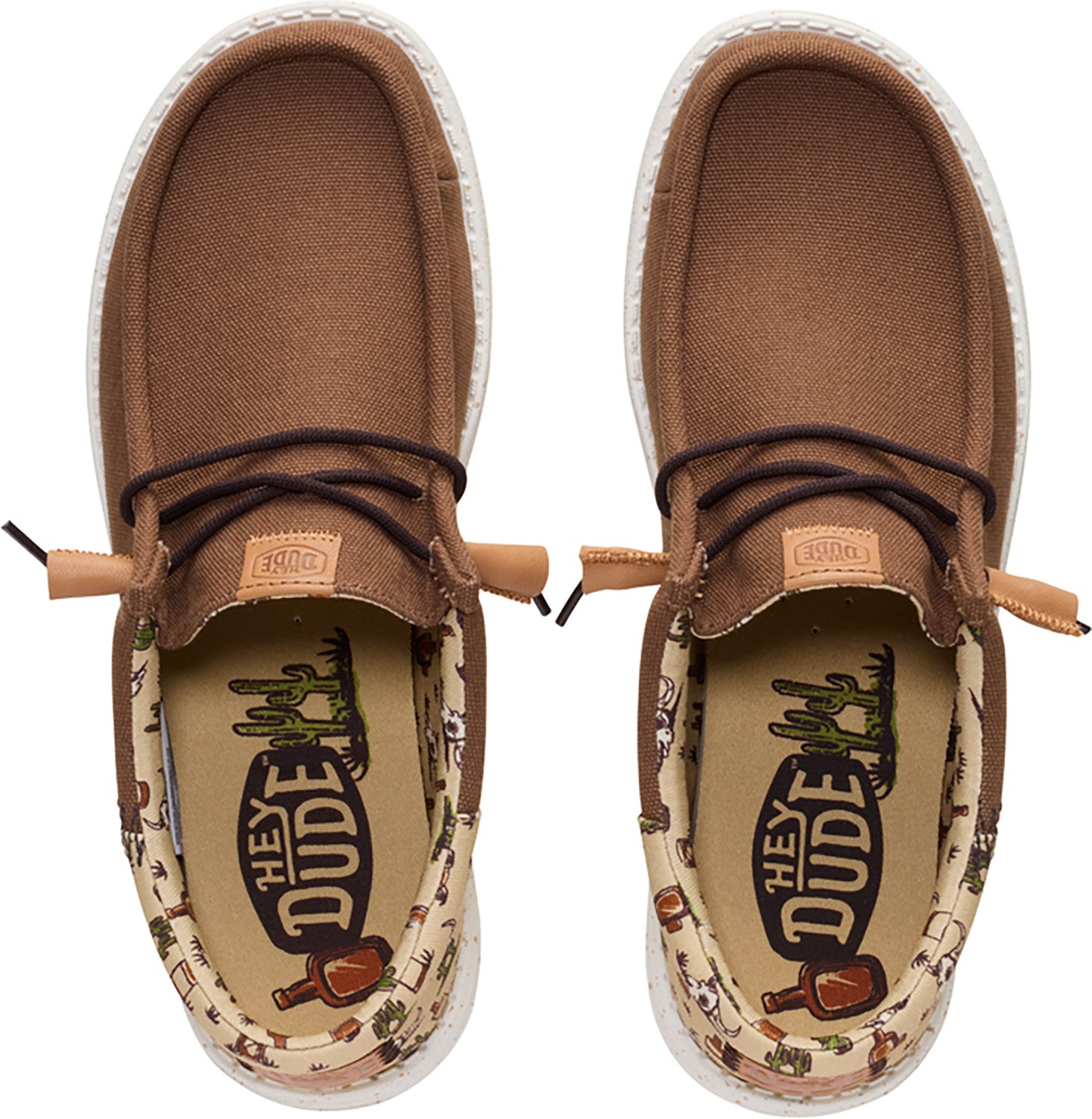 HEYDUDE Boys' Wally Funk Wild Western Print Shoes