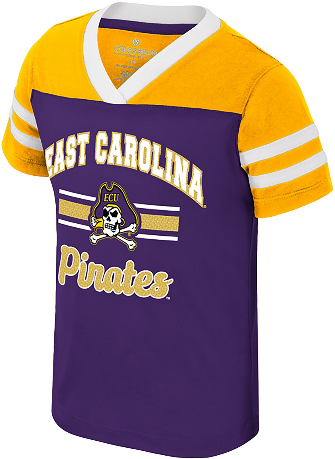 Colosseum Athletics Toddlers' East Carolina University Janelle Graphic T-shirt