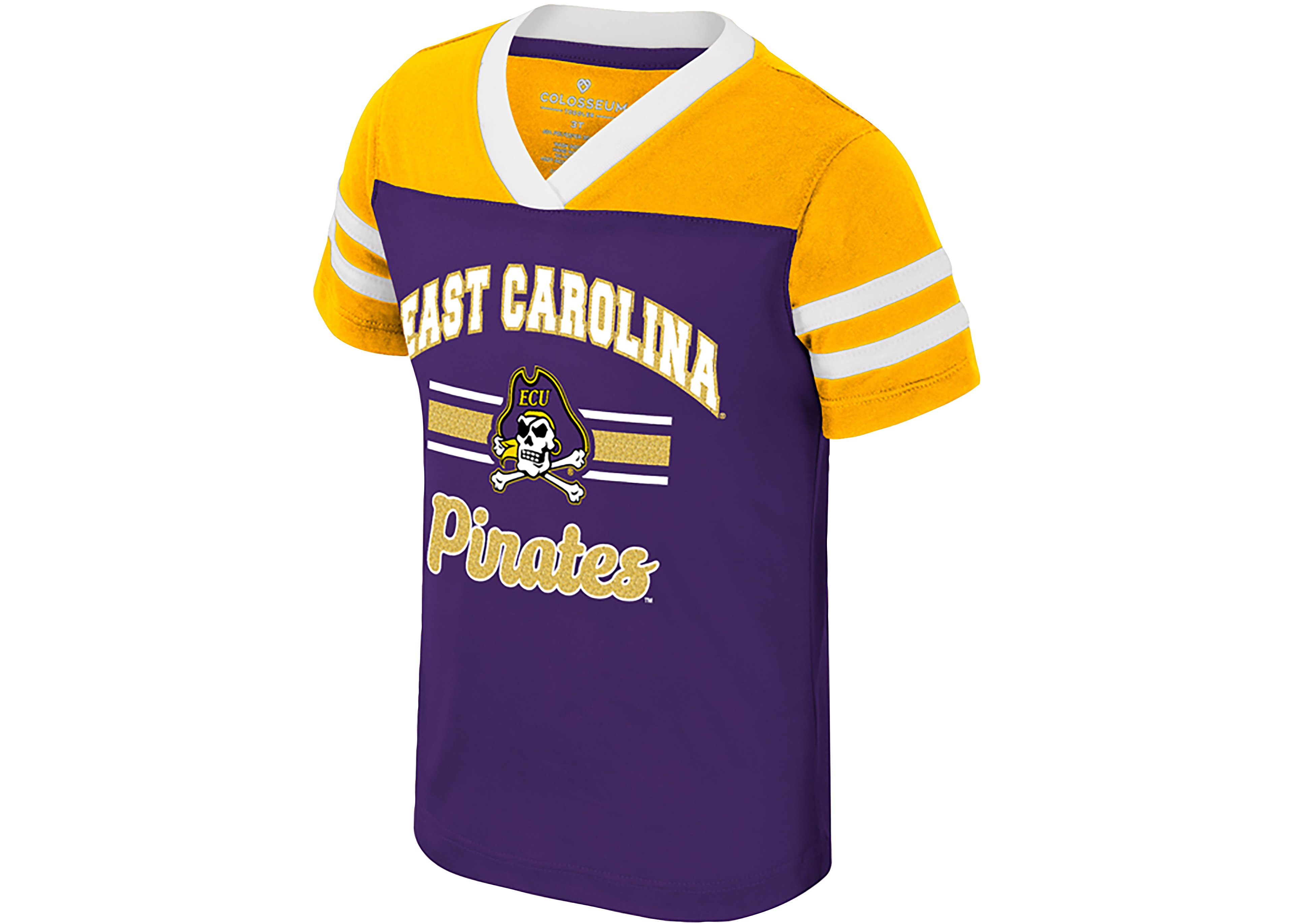 Colosseum Athletics Toddlers' East Carolina University Janelle Graphic T-shirt