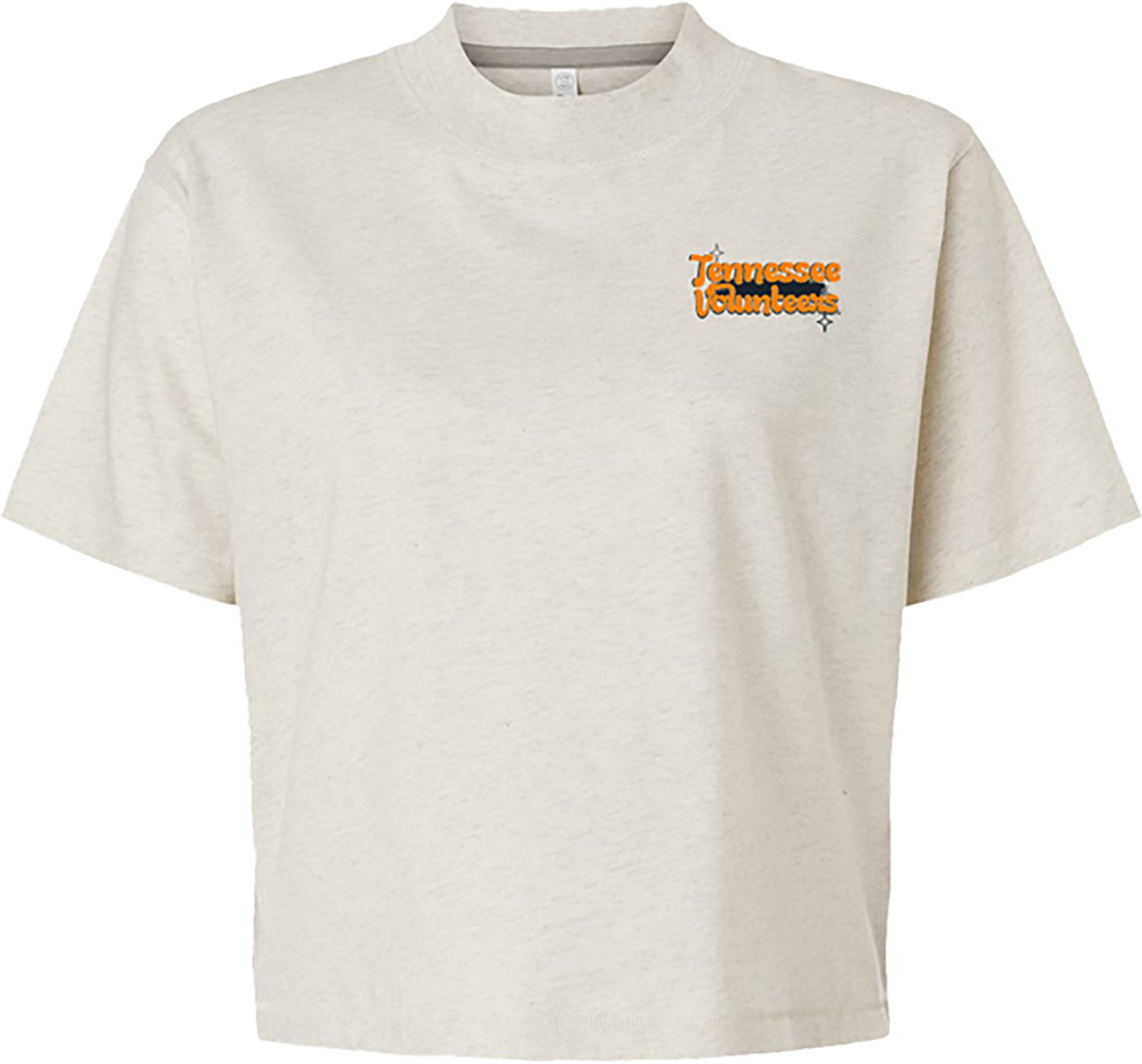 Image One Women's University of Tennessee Groovy Helmet Boxy Graphic T-shirt - view number 2