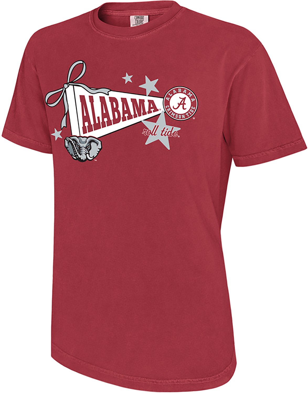WILDCAT RETRO Women's University of Alabama Pennant Star Graphic T-shirt