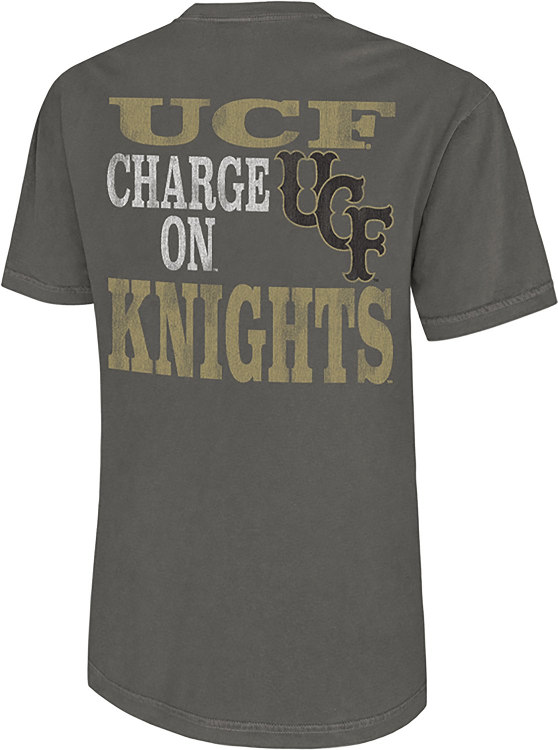 WILDCAT RETRO Men's University of Central Florida Charge On Knights Graphic T-shirt