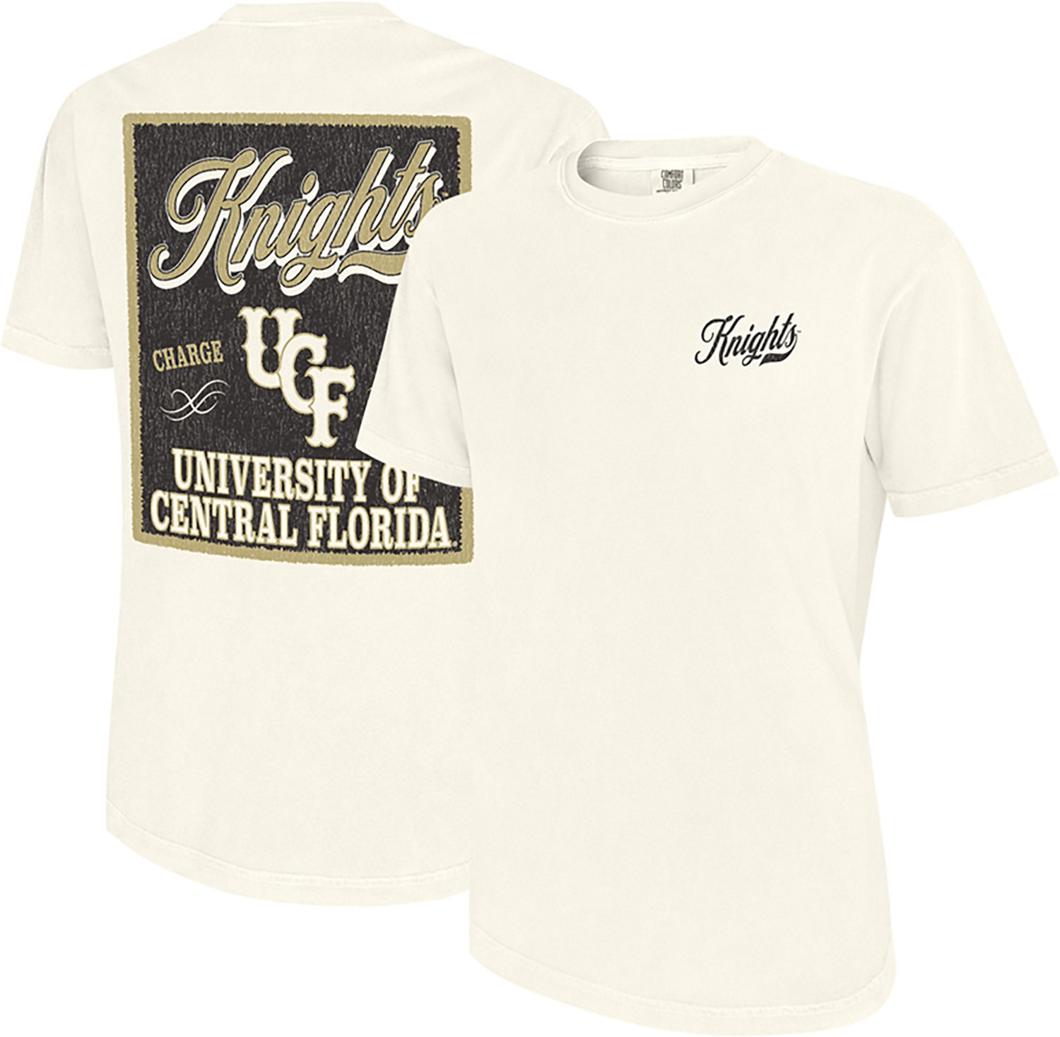 WILDCAT RETRO Men's University of Central Florida Knights Script Box Graphic T-shirt - view number 3