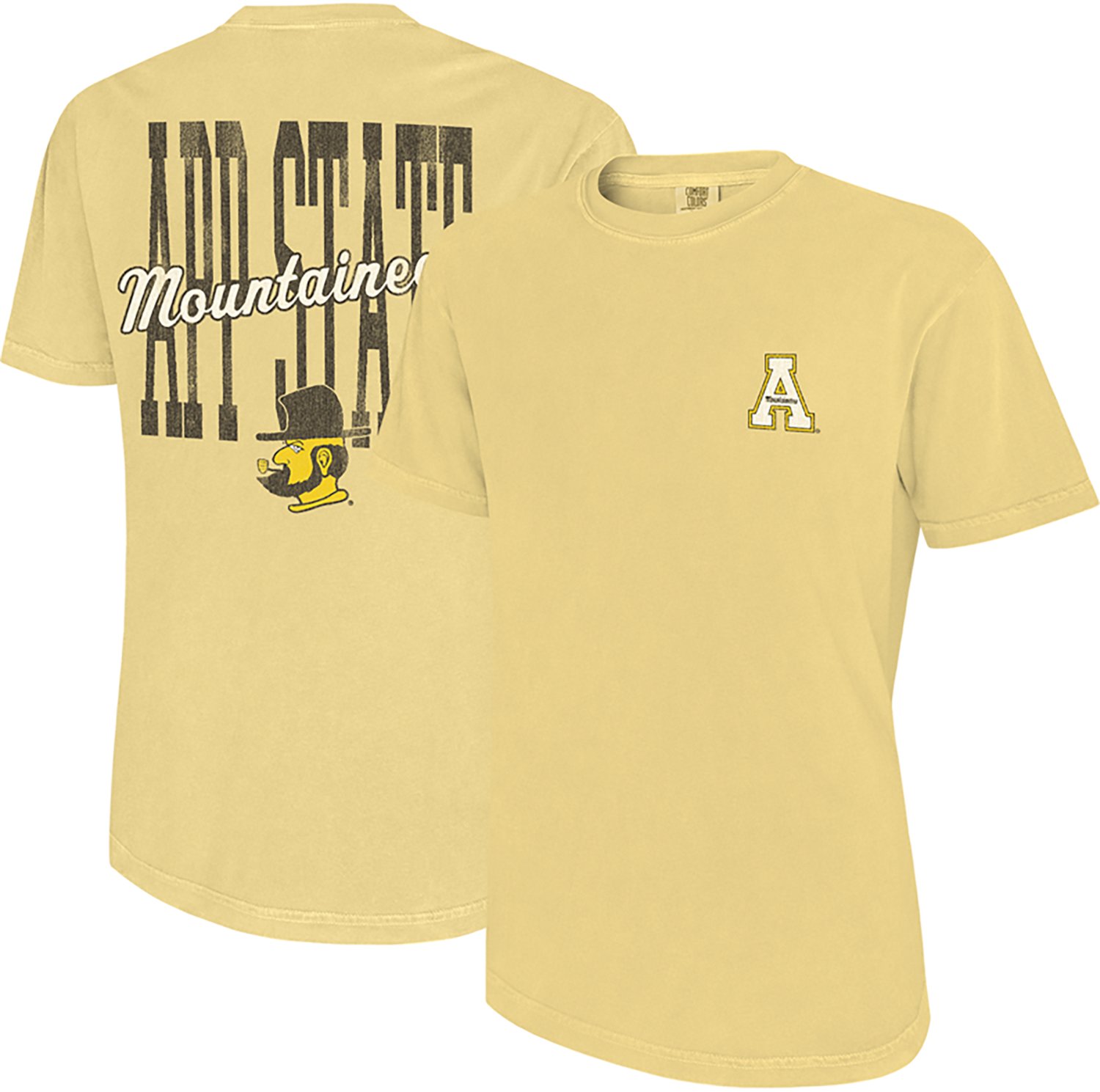 WILDCAT RETRO Men's Appalachian State University School Script Mascot Graphic T-shirt - view number 3