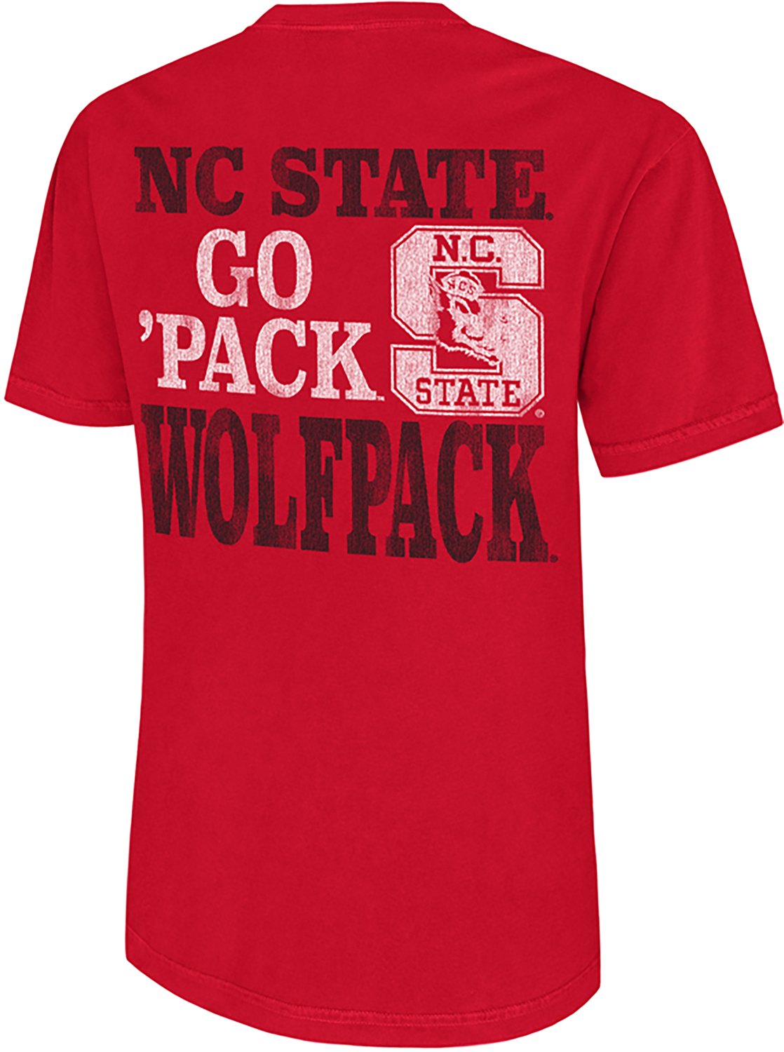 WILDCAT RETRO Men's North Carolina State University Mantra Logo Graphic T-shirt