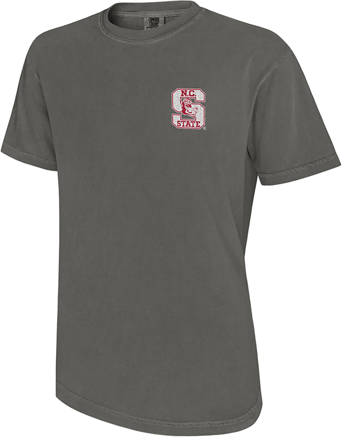 WILDCAT RETRO Men's North Carolina State University Team Script Mascot Graphic T-shirt - view number 2