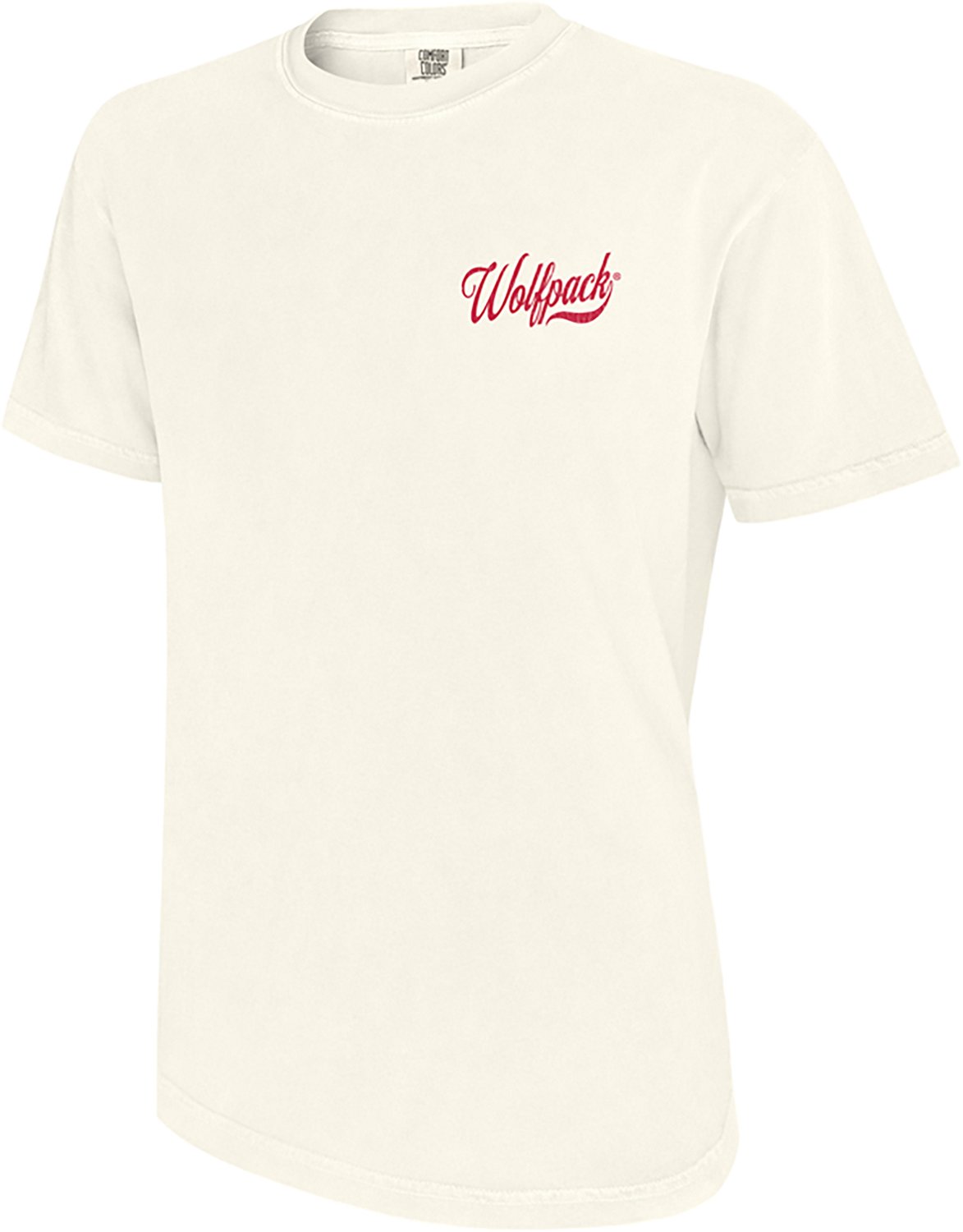 WILDCAT RETRO Men's North Carolina State University Script Tail Patch Graphic T-shirt - view number 2