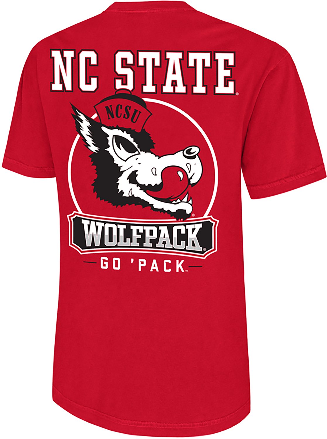 WILDCAT RETRO Men's North Carolina State University Mantra Circle Graphic T-shirt