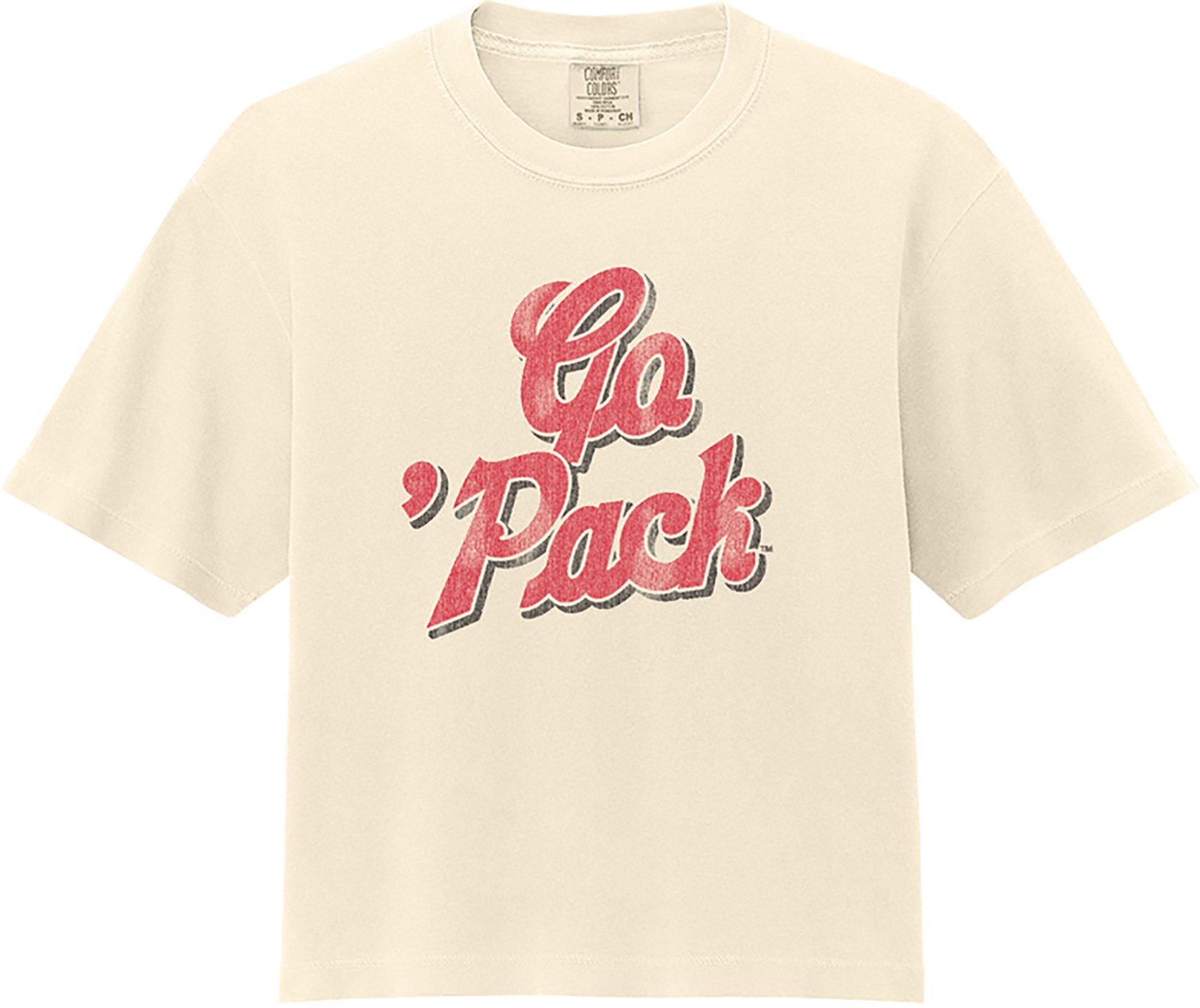 WILDCAT RETRO Men's North Carolina State University Go Pack Script Graphic T-shirt
