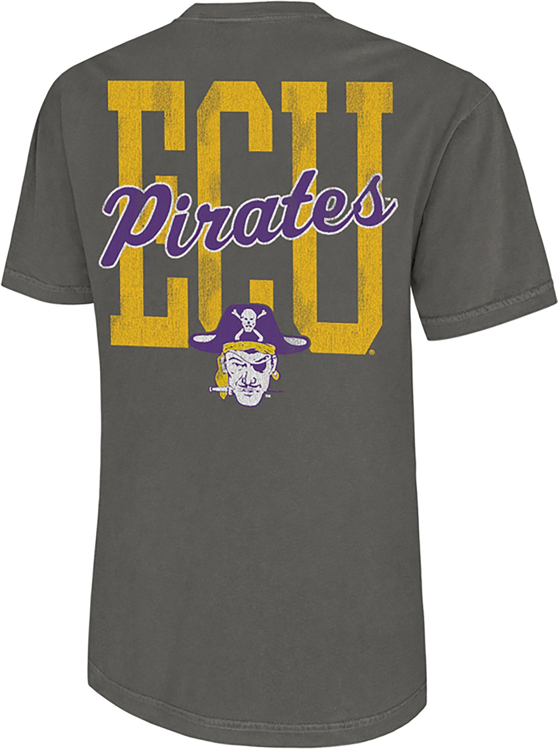 WILDCAT RETRO Men's East Carolina University Team Script Mascot Graphic T-shirt