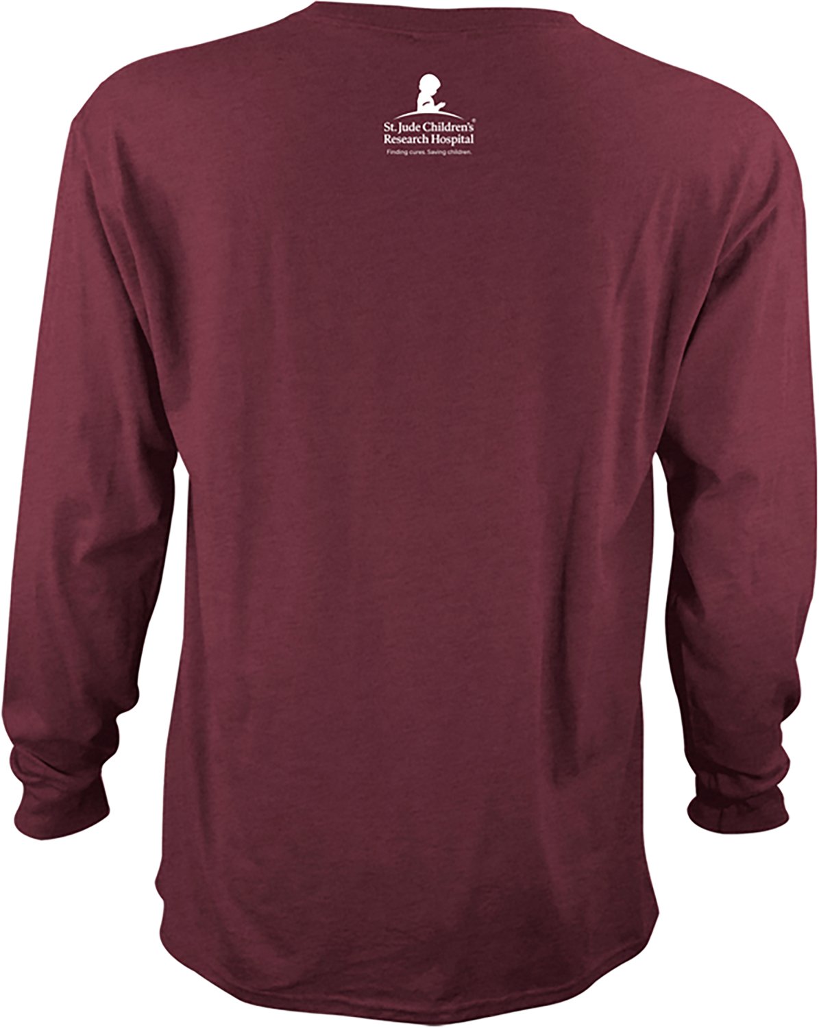 St. Jude's Children's Hospital Adults' Leopard Hat Highland Cow Long Sleeve T-shirt - view number 2