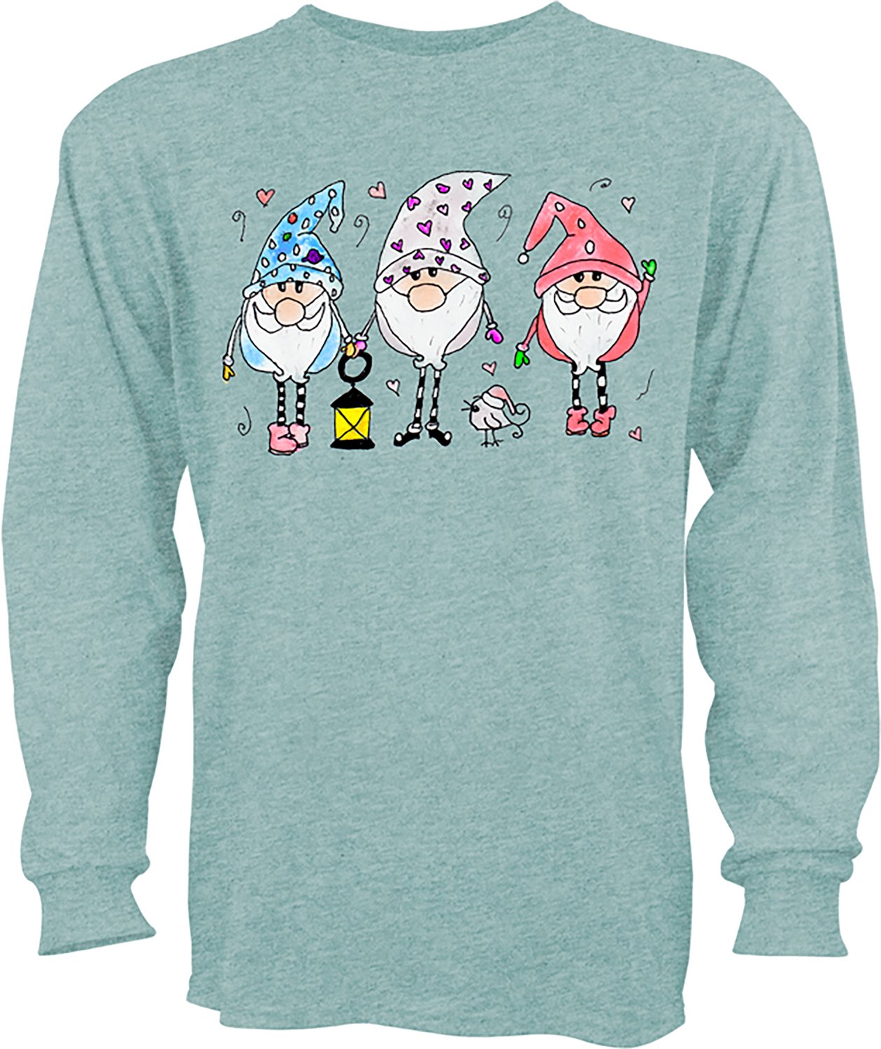 St. Jude's Children's Hospital Adults' 3 Kids Gnomes Long Sleeve T-shirt
