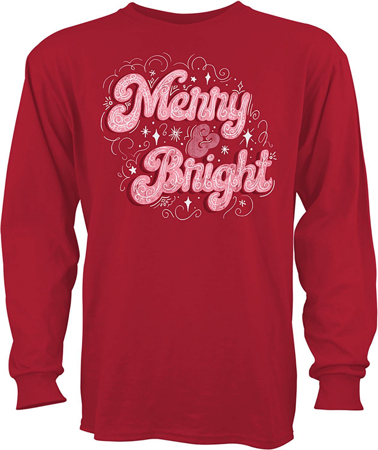 St. Jude's Children's Hospital Adults' Merry and Bright Long Sleeve T-shirt