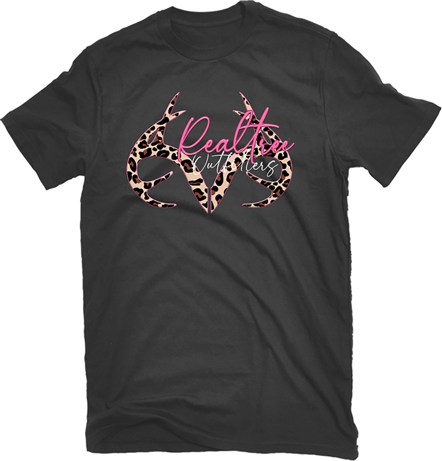 Realtree Outfitters Women's Leopard Antler T-shirt
