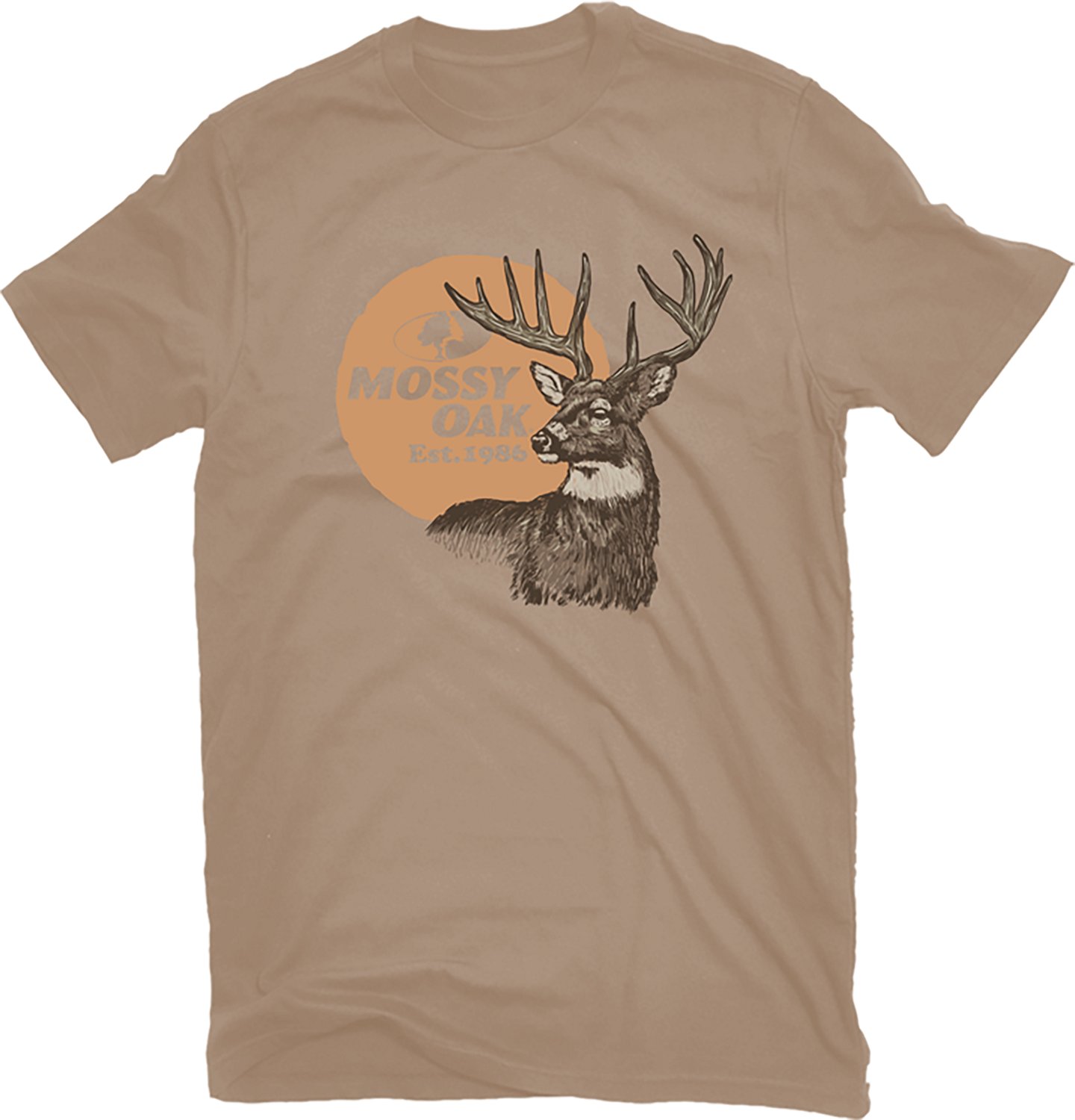 Mossy Oak Men's Side View Deer T-shirt
