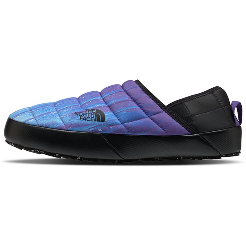 The North Face Men's ThermoBall Traction Mule V Slippers, Size 9, Elevation Stripes Print/TNF Black