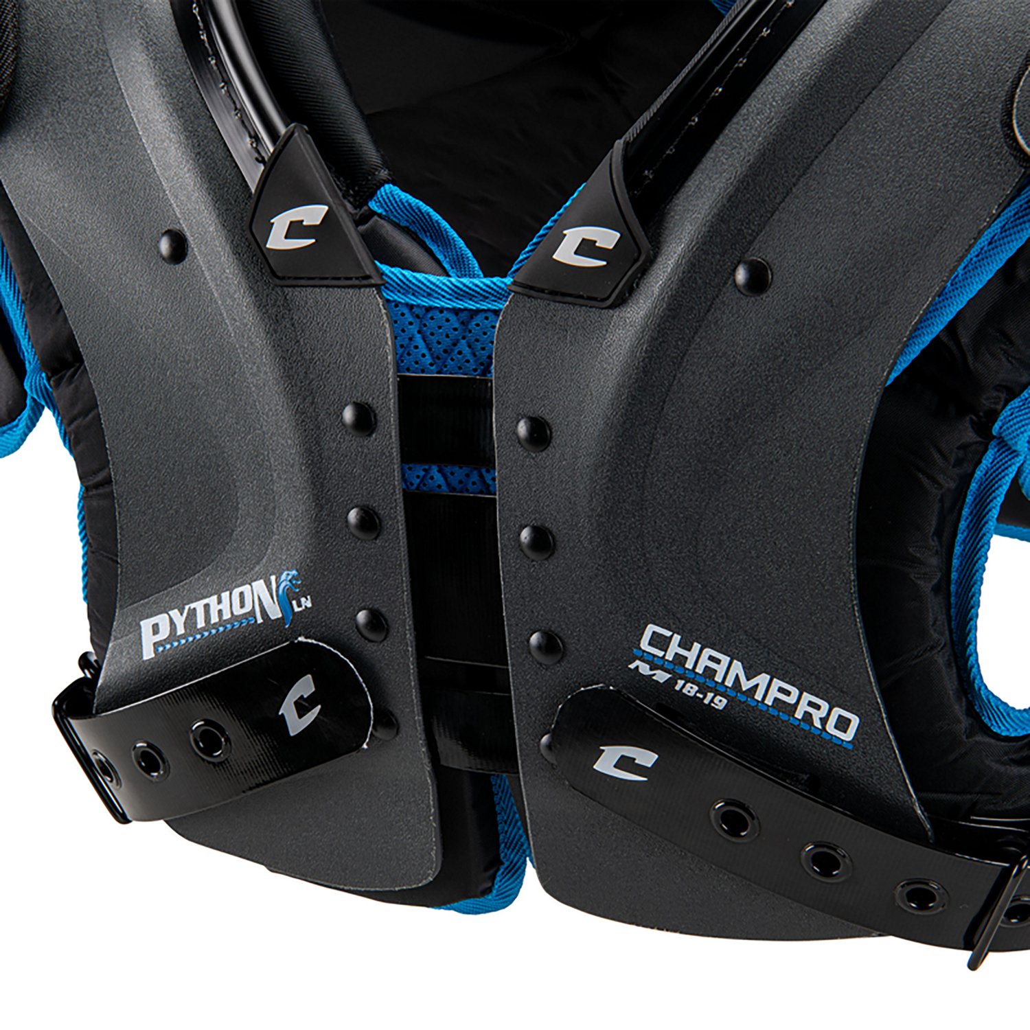 Champro Adults' Python Lineman Shoulder Pads - view number 2