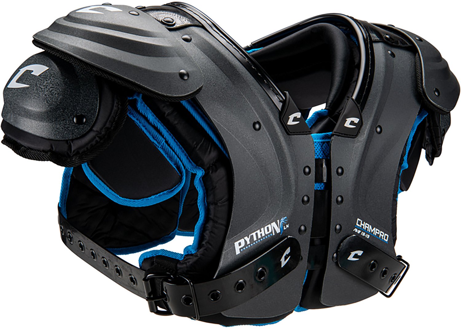 Champro Adults' Python Lineman Shoulder Pads - view number 7