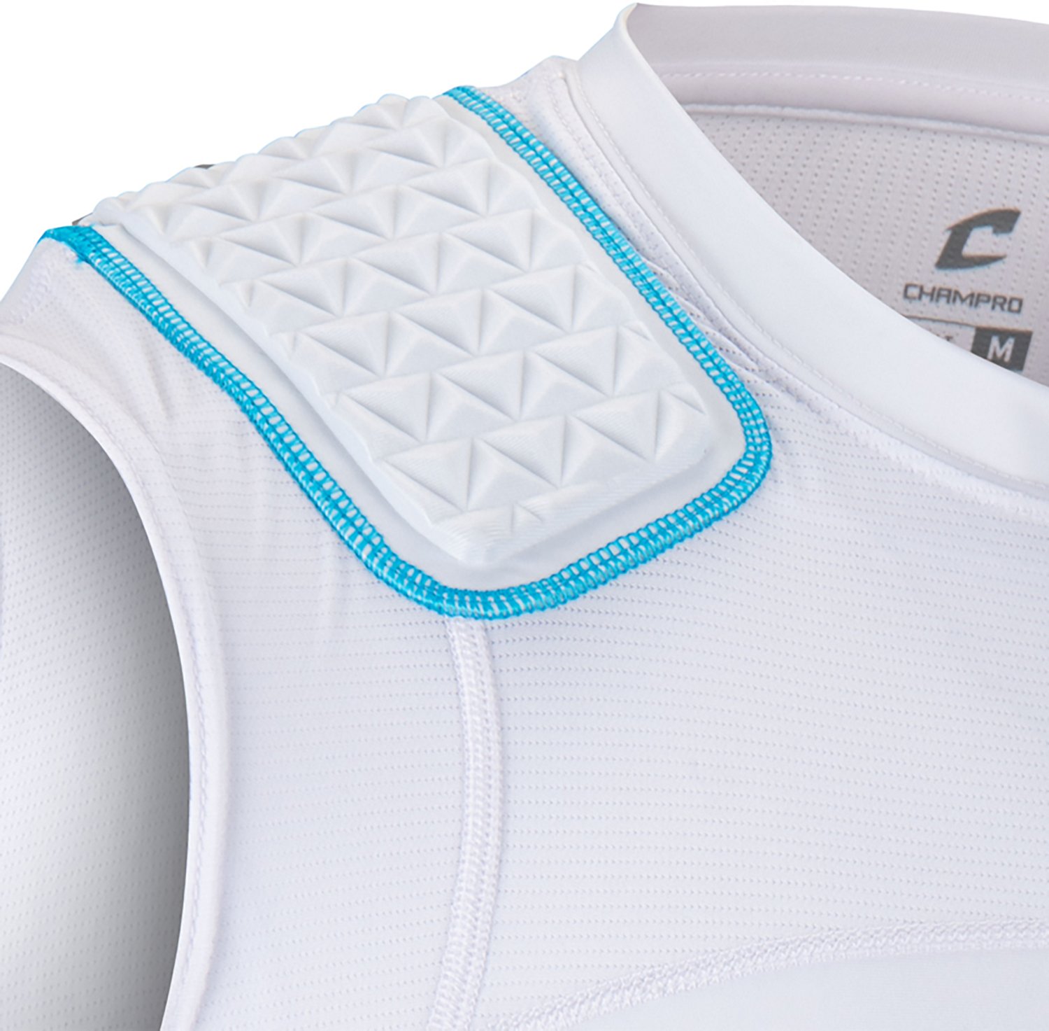 Champro Boys' Bull Rush Football Compression Jersey - view number 5