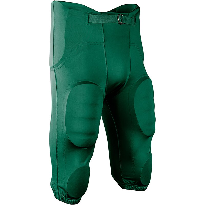 Champro Youth Terminator 3 Football Pants, Medium, Forest Green