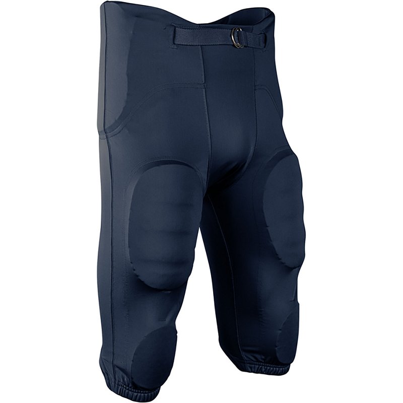 Champro Youth Terminator 3 Football Pants, Medium, Navy