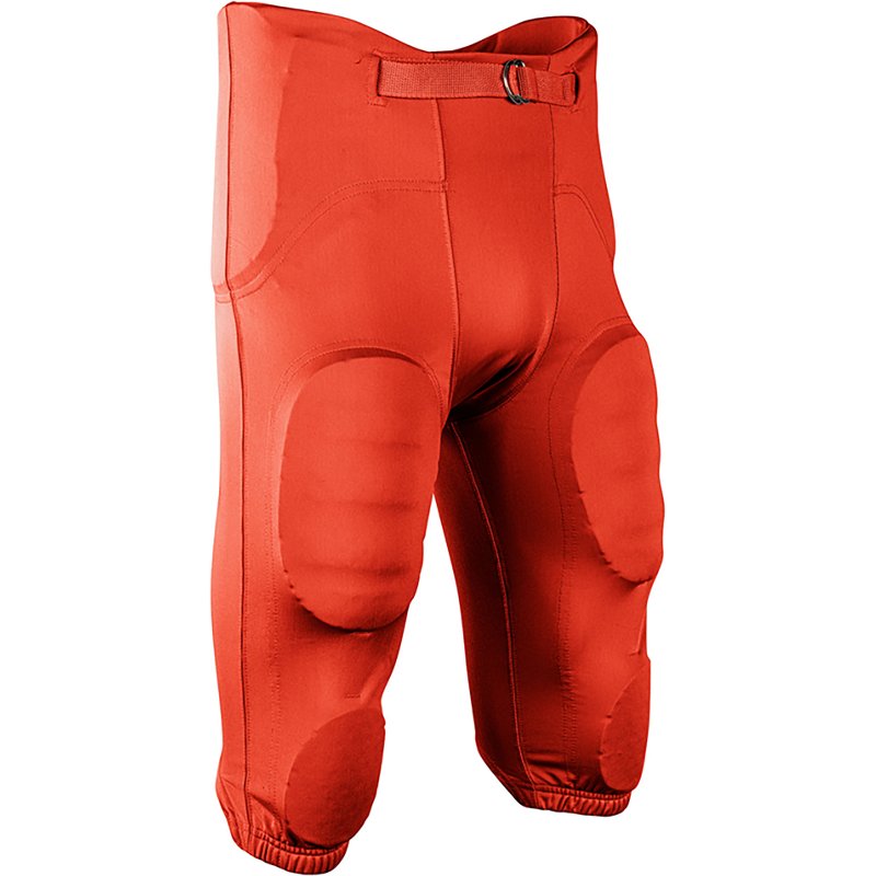 Champro Youth Terminator 3 Football Pants, Small, Orange