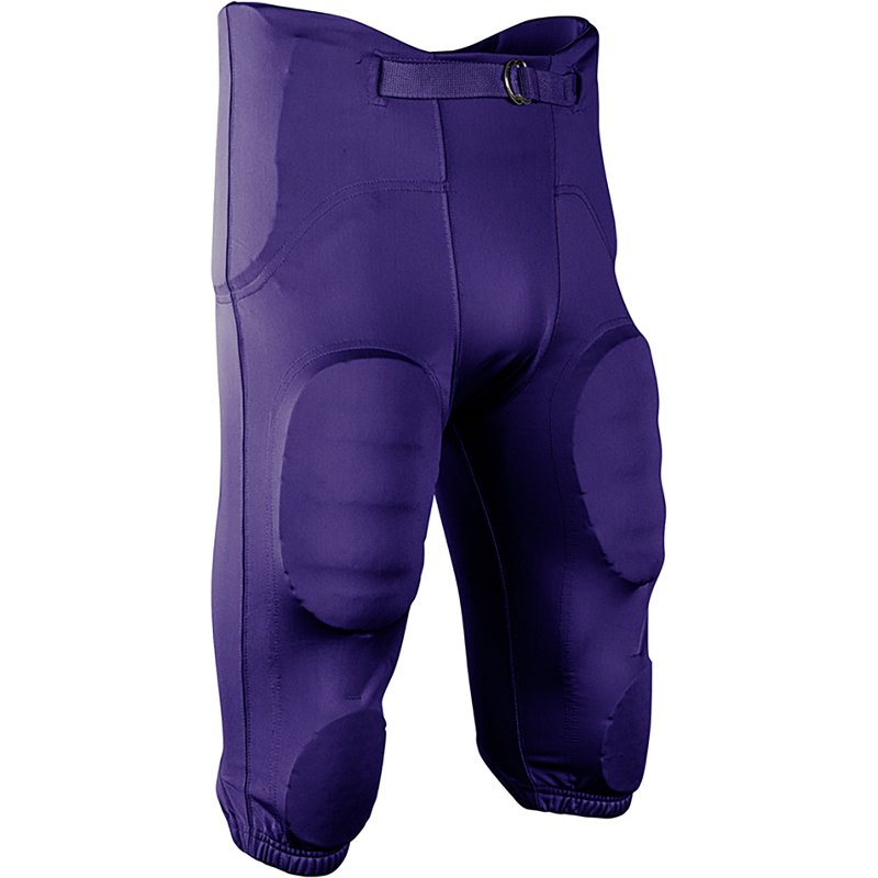 Champro Youth Terminator 3 Football Pants, Medium, Purple