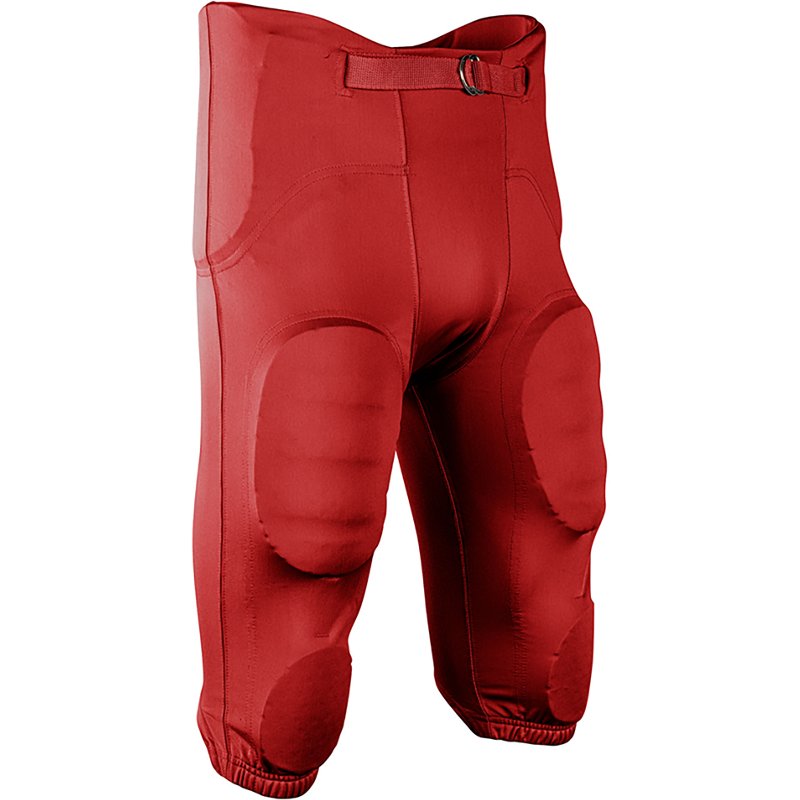 Champro Youth Terminator 3 Football Pants, Medium, Scarlet