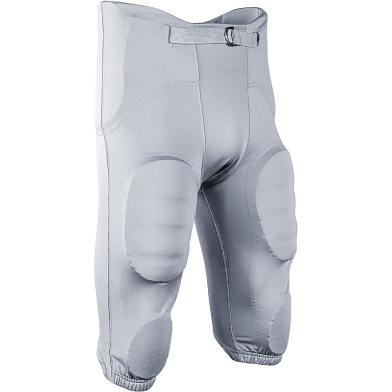 Champro Youth Terminator 3 Football Pants, Medium, Silver