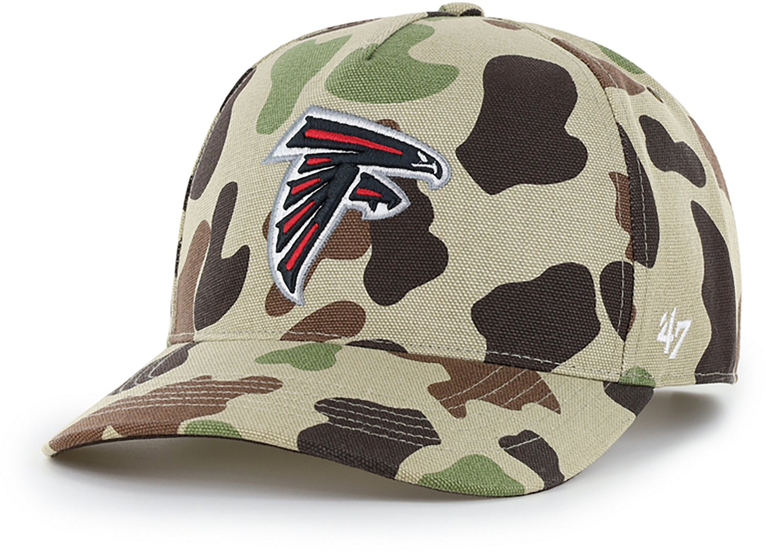 '47 Atlanta Falcons Carhartt Duck Camo Hitch Cap - view number 2