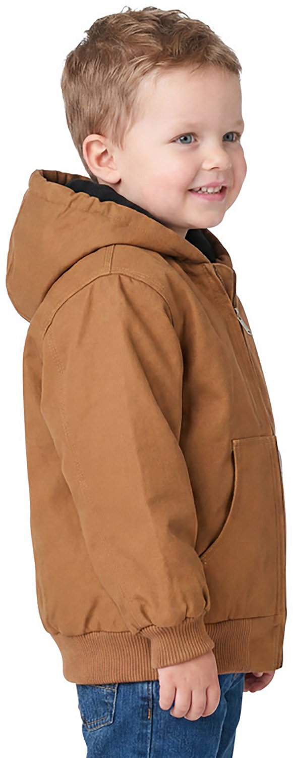 Carhartt Toddler Boys' Canvas Insulated Hooded Active Jacket - view number 3