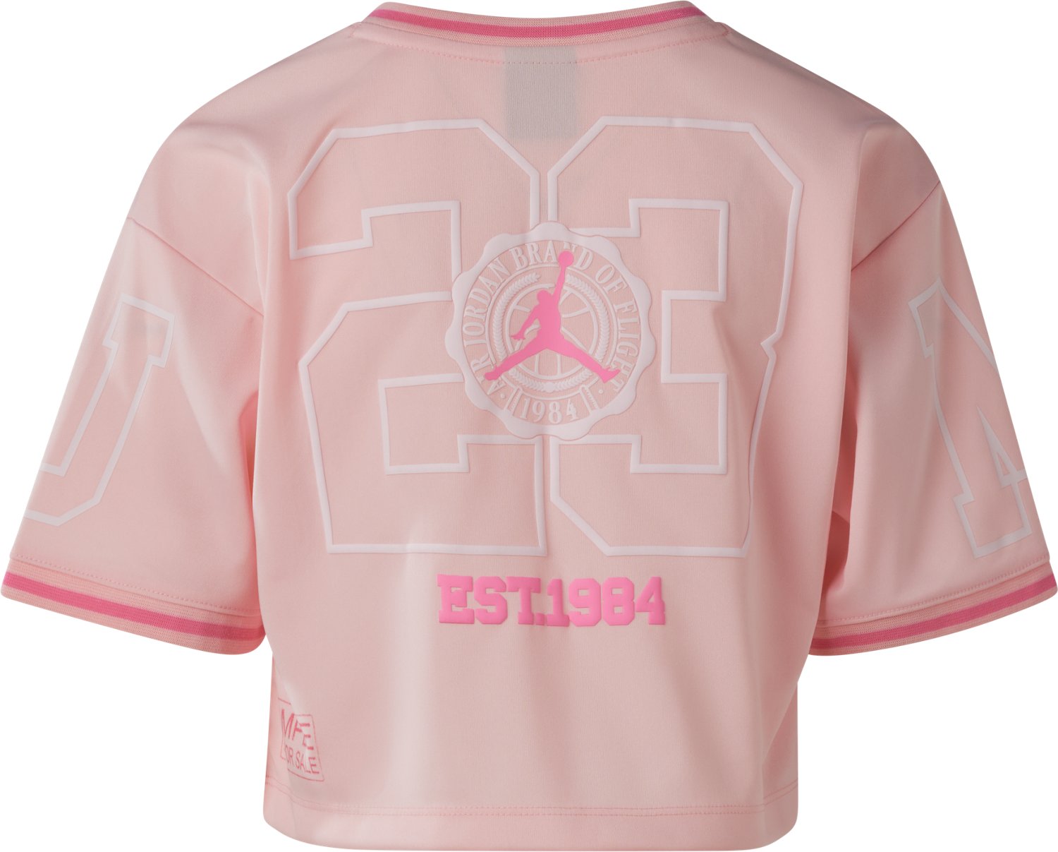 Jordan Girls' Secret Diary Cropped Jersey T-shirt - view number 2