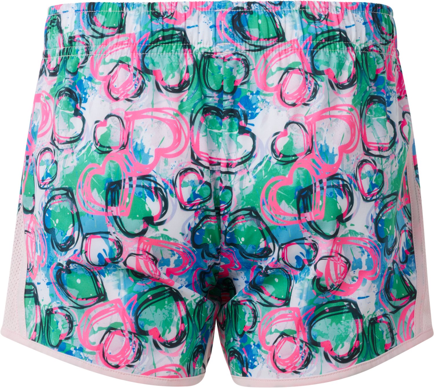 BCG Girls' Run Race Print Shorts - view number 2