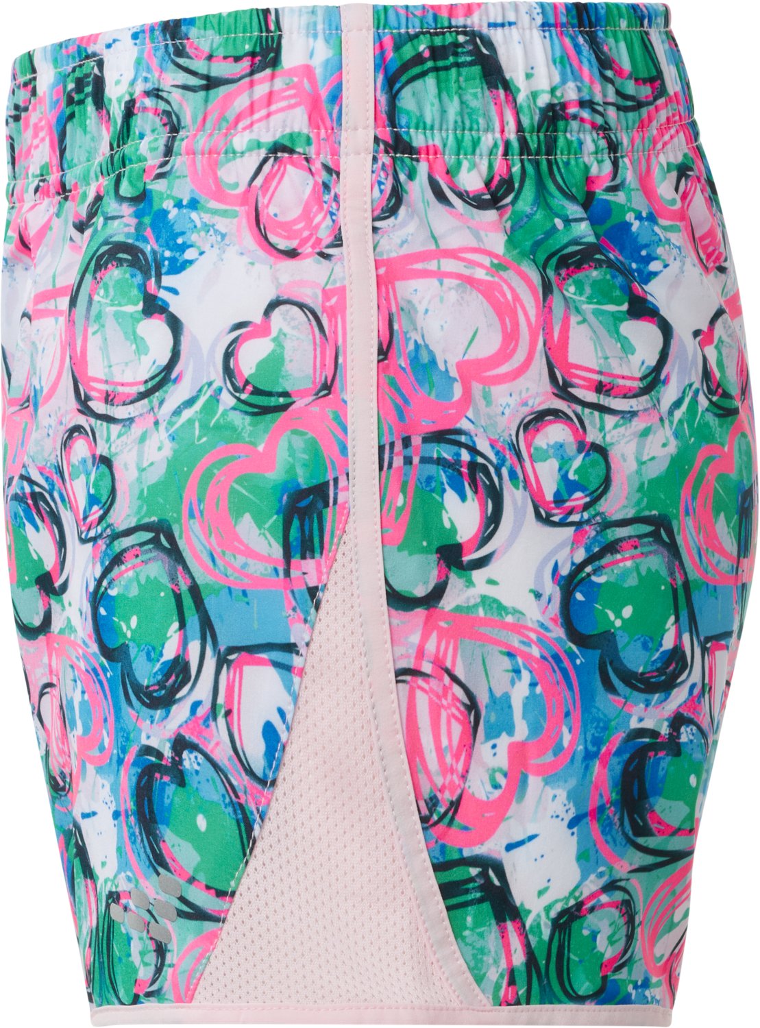BCG Girls' Run Race Print Shorts - view number 3