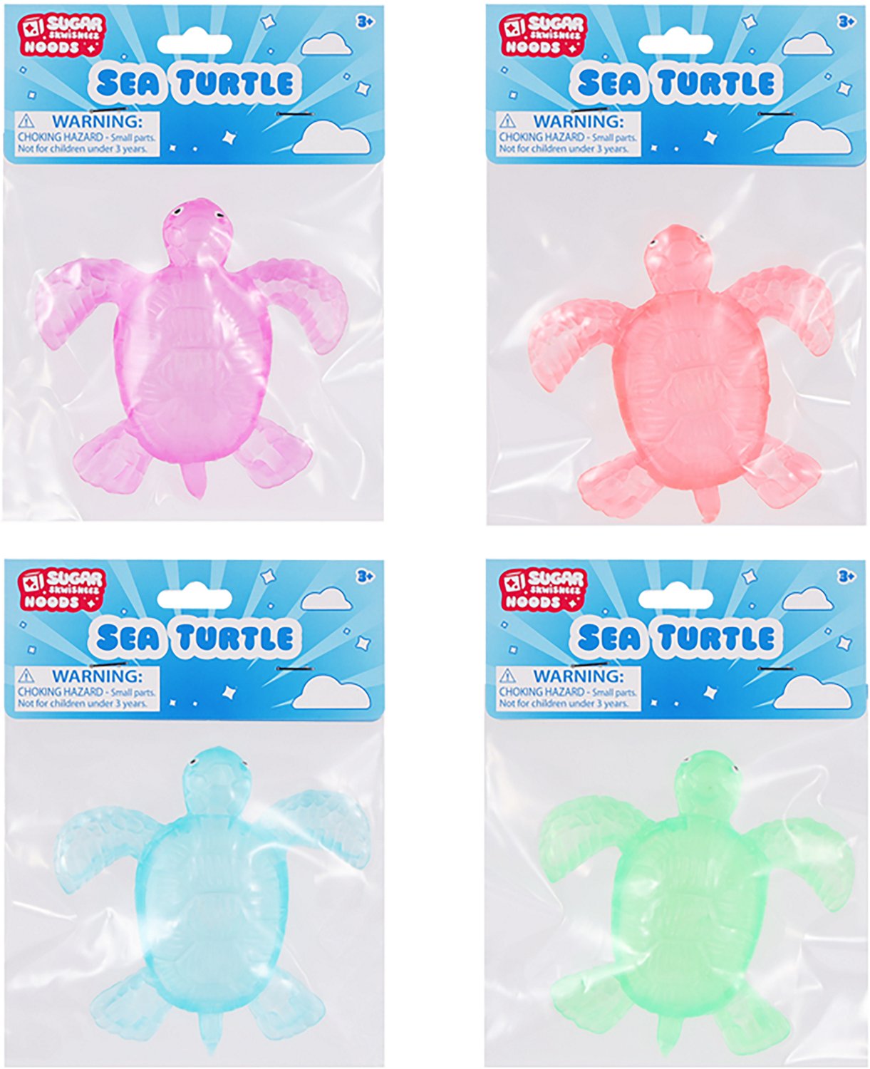 Toysmith Sensory Lab Sugar Skwish Sea Turtle