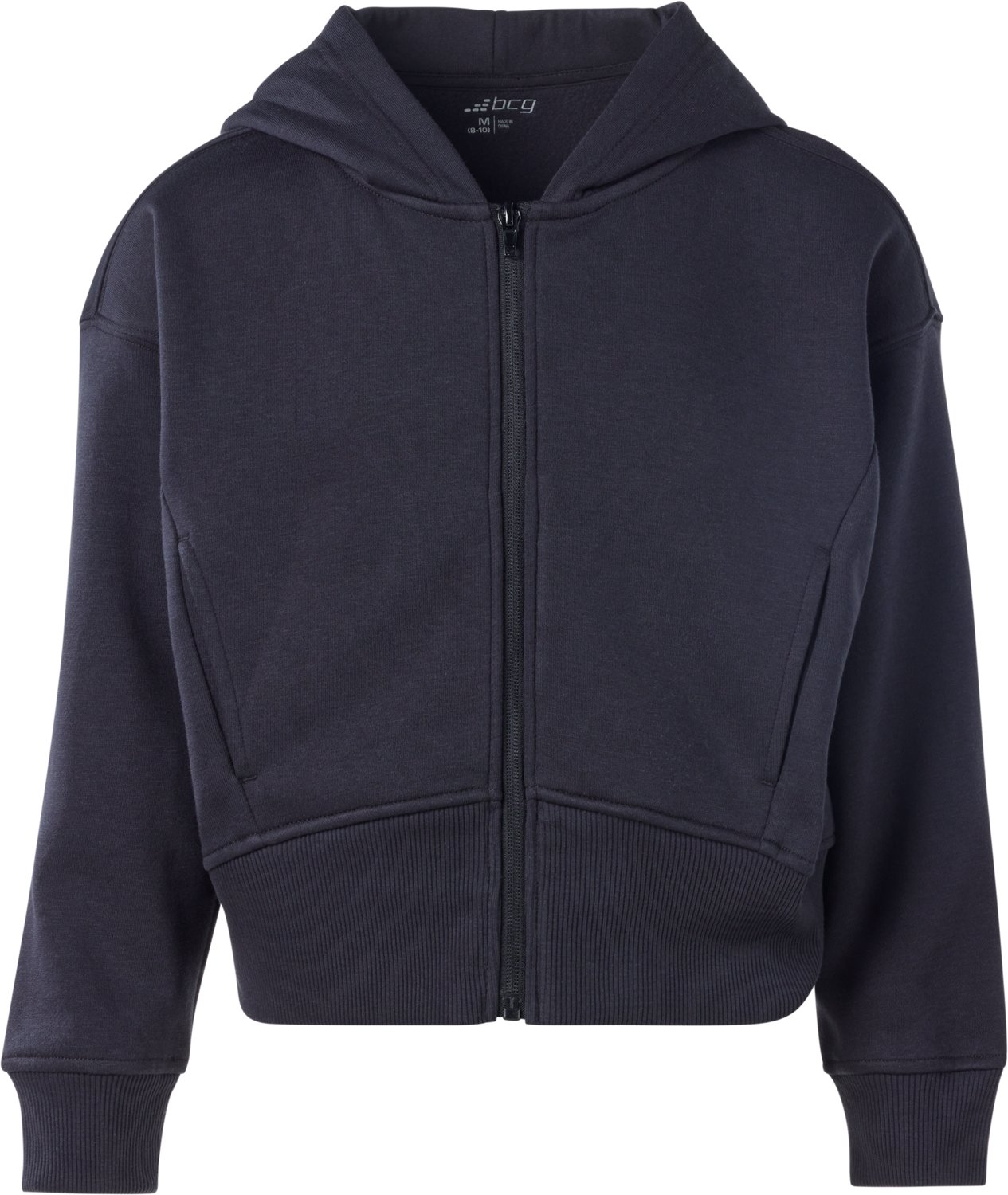 BCG Girls' Cotton Fleece Full-Zip Hoodie - view number 5