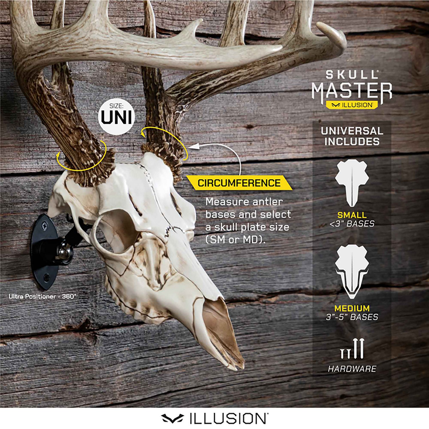 Illusion Systems Skull Master Antler Mounting Kit - view number 2