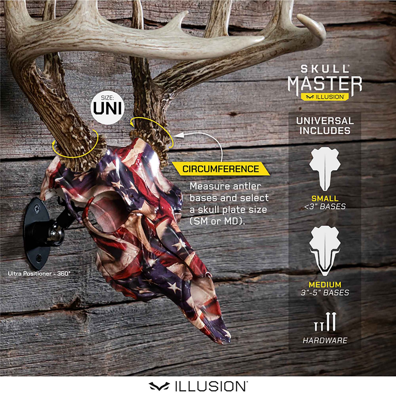 Illusion Systems Skull Master Antler Mounting Kit - view number 2