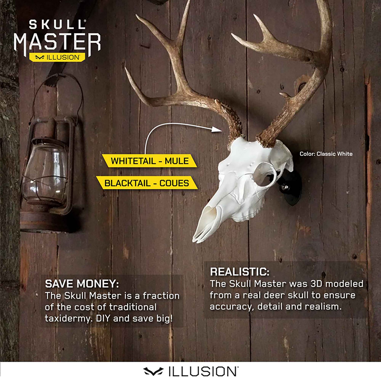 Illusion Systems Skull Master Antler Mounting Kit - view number 4