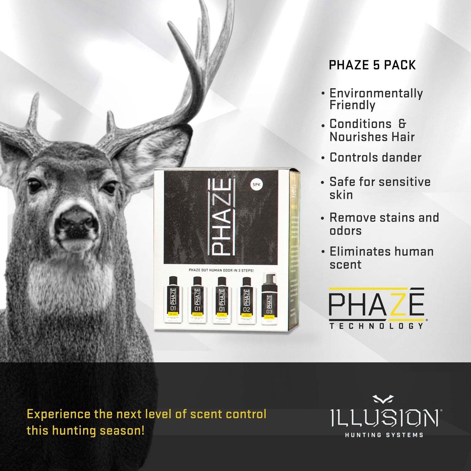 Illusions Systems PhaZe Body Odor System 5-Pack - view number 2
