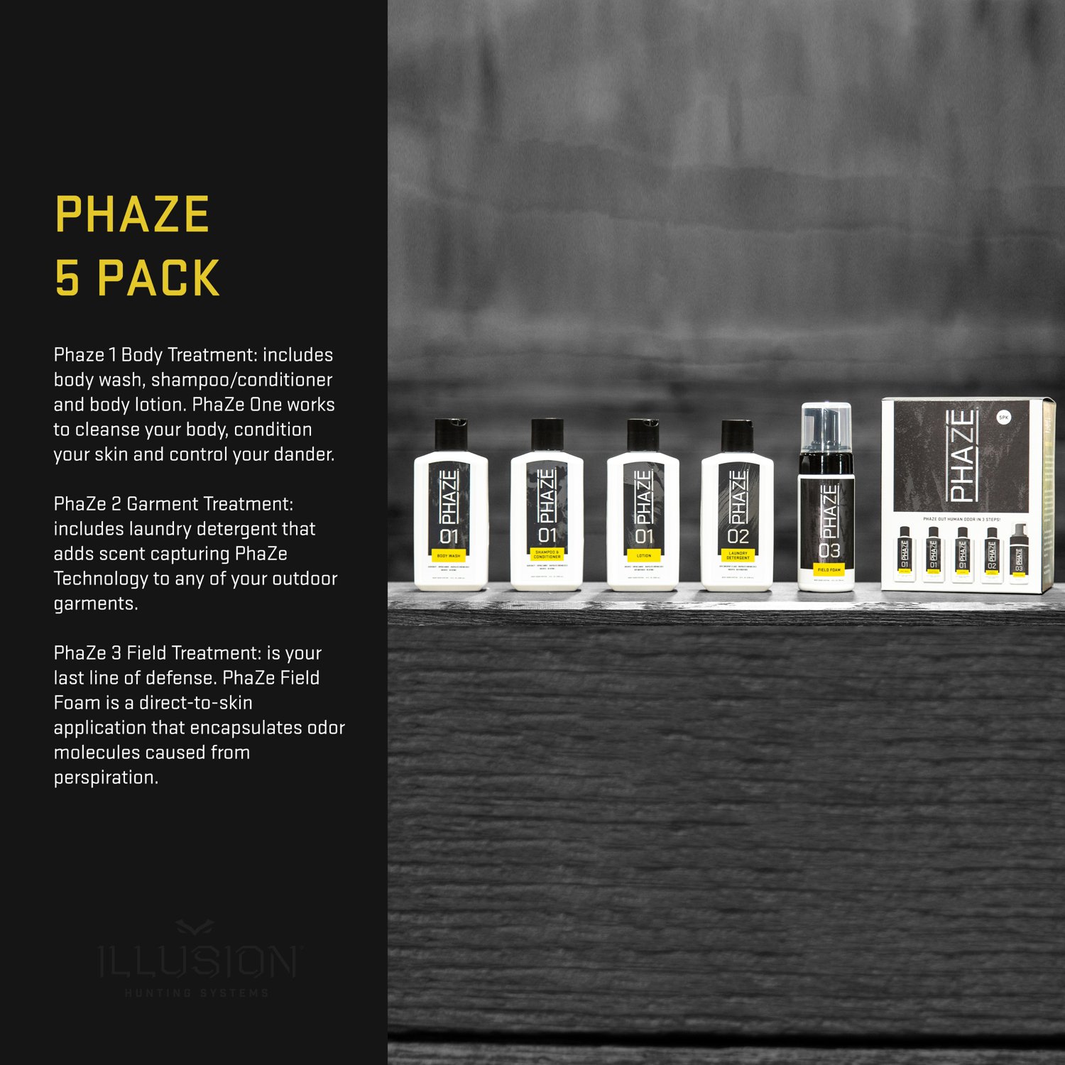 Illusions Systems PhaZe Body Odor System 5-Pack - view number 4